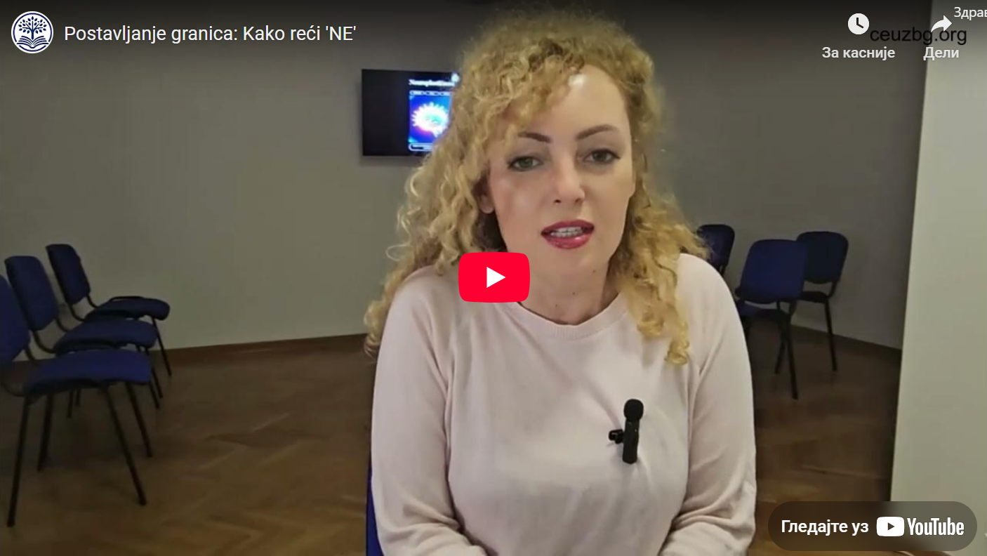 Postavljanje mentalnih granica: Kako reći ‘NE’